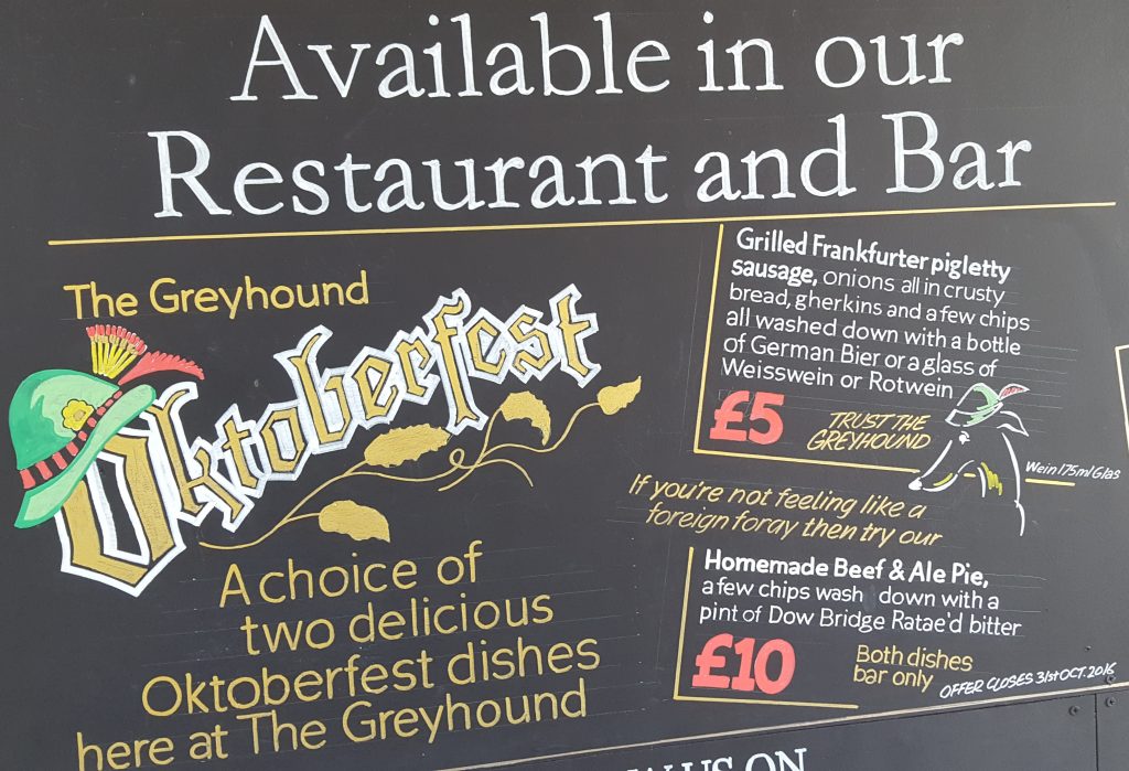 Oktoberfest at the Greyhound