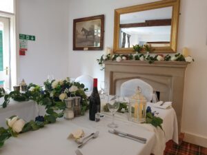 Celebration wedding reception dinner Restaurant venue The Greyhound Coaching Inn Wedding Venue Lutterworth