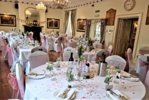 Bespoke wedding Greyhound Coaching Inn and Hotel wedding venue Lutterworth Leicestershire